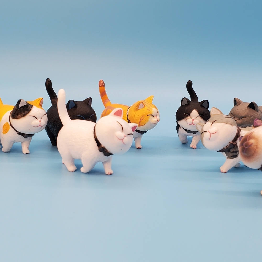 Cat Figurines Adorable Tomkittys